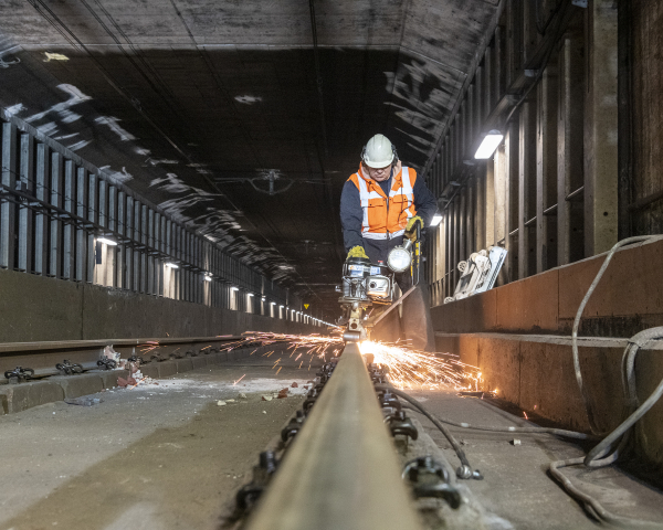 Schipholtunnel laswerk