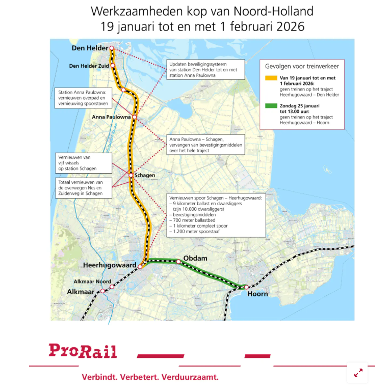 t werkzaamheden Heerhugowaard - Den Helder